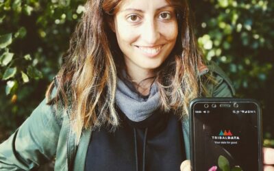 Pia teilt ihre persönliche Erfahrung mit der Tribaldata-App