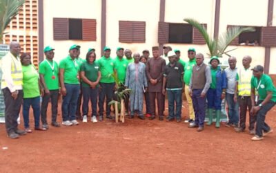 “Green Cameroon” plants and dedicates 350 trees!